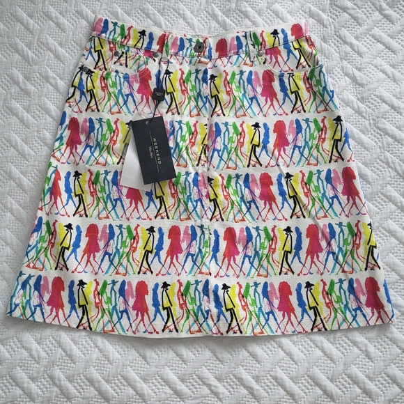 NWT! Weekend MaxMara Flutterflies 2021 collection skirt. - Picture 6 of 11